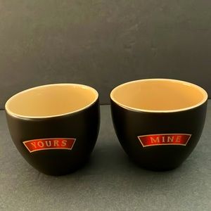 Yours and Mine Baileys Cups